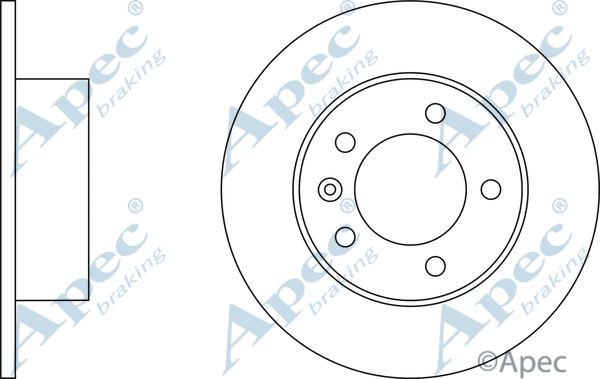 Brake Disc (DSK2839)