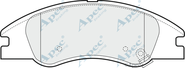 Brake Pad Set, disc brake (PAD1449)