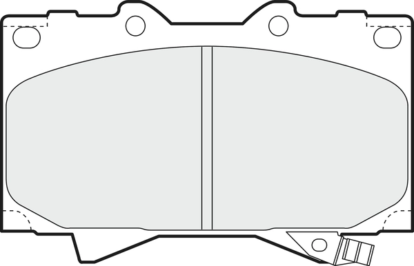 Brake Pad Set, disc brake (PD3508)
