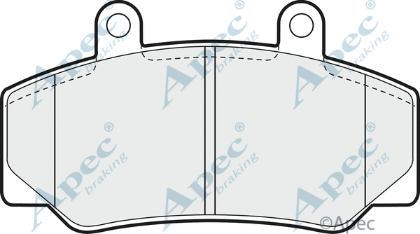 Brake Pad Set, disc brake (PAD645)