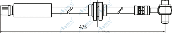 Brake Hose (HOS3887)