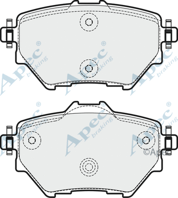 Brake Pad Set, disc brake (PAD1974)