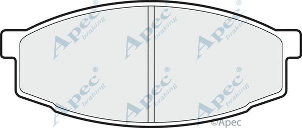 Brake Pad Set, disc brake (PAD397)
