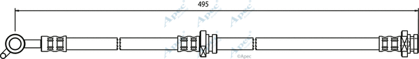 Brake Hose (HOS3579)