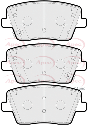 Brake Pad Set, disc brake (PAD2271)