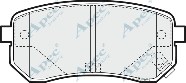 Brake Pad Set, disc brake (PAD1442)