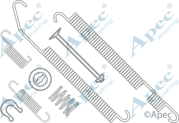 Accessory Kit, brake shoes (KIT798)