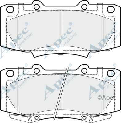 Brake Pad Set, disc brake (PAD1840)