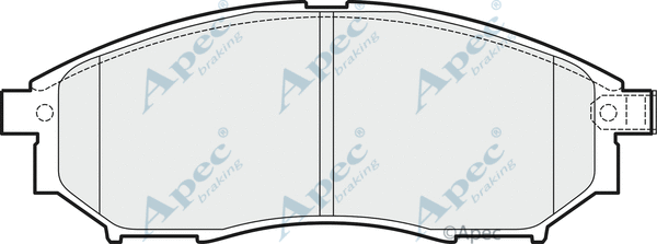 Brake Pad Set, disc brake (PAD1502)