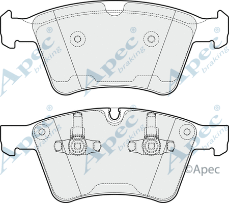 Brake Pad Set, disc brake (PAD1680)