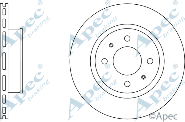 Brake Disc (DSK2543)