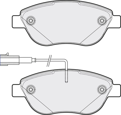 Brake Pad Set, disc brake (PD3384)