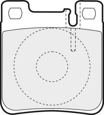 Brake Pad Set, disc brake (PD3454)