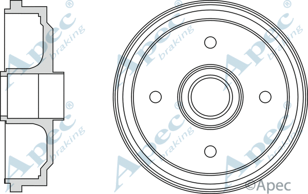 Brake Drum (DRM9958)