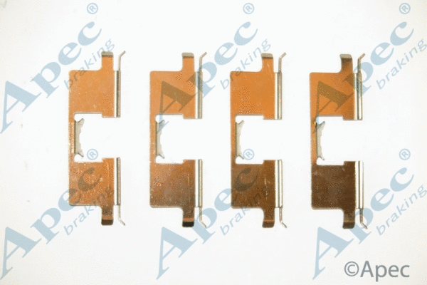 Accessory Kit, disc brake pad (KIT1195)