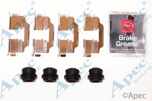 Accessory Kit, disc brake pad (KIT1257)