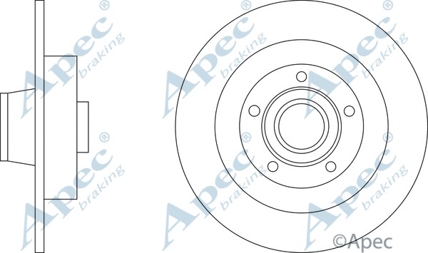 Brake Disc (DSK3426)