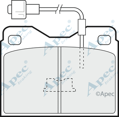 Brake Pad Set, disc brake (PAD271)
