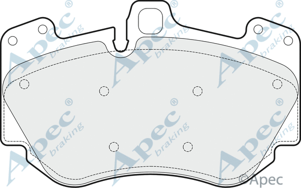 Brake Pad Set, disc brake (PAD1647)