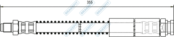 Brake Hose (BHO4006)