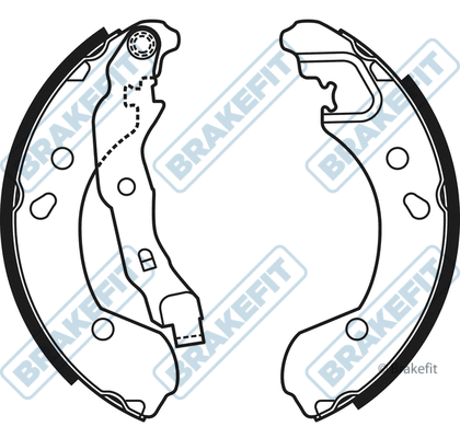 Brake Shoe Set (BSH1032)