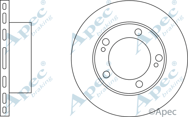 Brake Disc (DSK2728)
