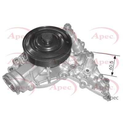 Water Pump, engine cooling (AWP1338)