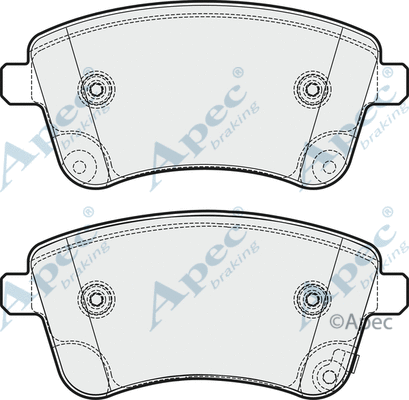 Brake Pad Set, disc brake (PAD1787)