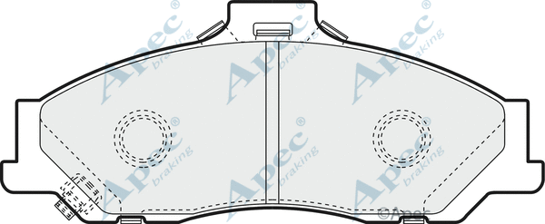 Brake Pad Set, disc brake (PAD1149)