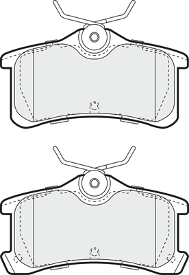 Brake Pad Set, disc brake (PD3139)