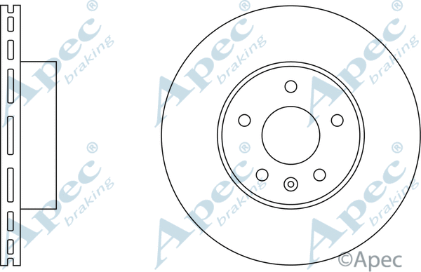 Brake Disc (DSK556)