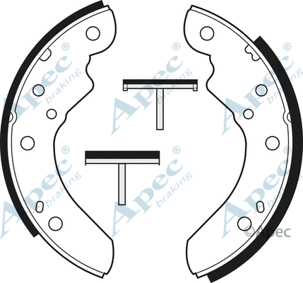 Brake Shoe Set (SHU148)