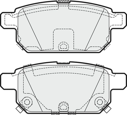 Brake Pad Set, disc brake (PD3720)