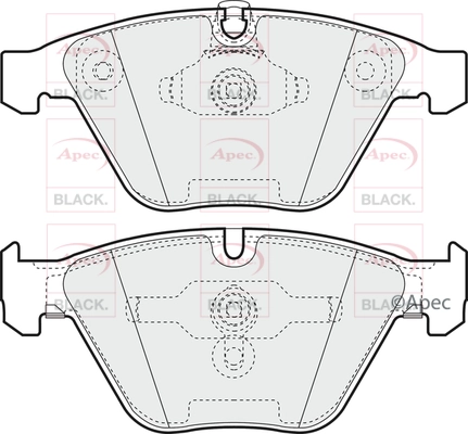 Brake Pad Set, disc brake (PAD1263B)