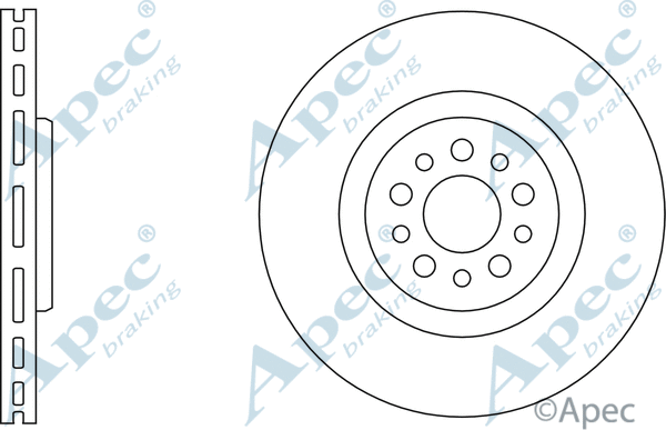 Brake Disc (DSK2584)