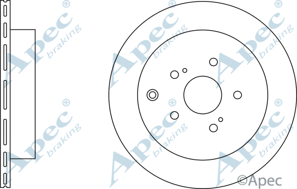 Brake Disc (DSK2852)