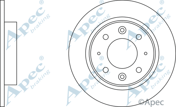 Brake Disc (DSK2085)
