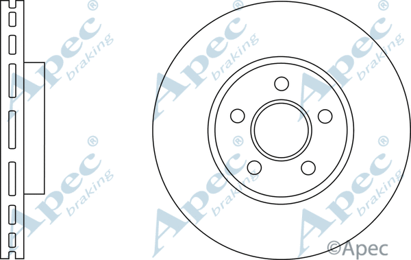 Brake Disc (DSK2832)