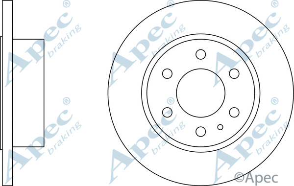 Brake Disc (DSK2533)