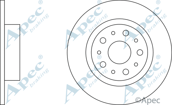 Brake Disc (DSK804)