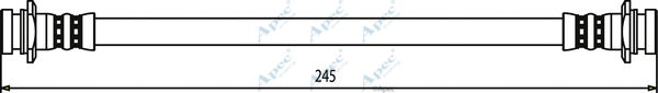 Brake Hose (HOS3466)