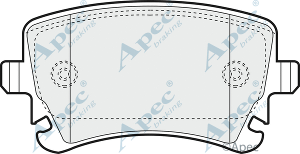 Brake Pad Set, disc brake (PAD1298)