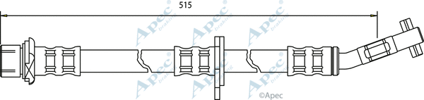 Brake Hose (HOS3341)