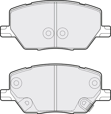 Brake Pad Set, disc brake (PD3855)