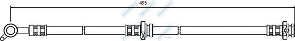 Brake Hose (BHO4242)