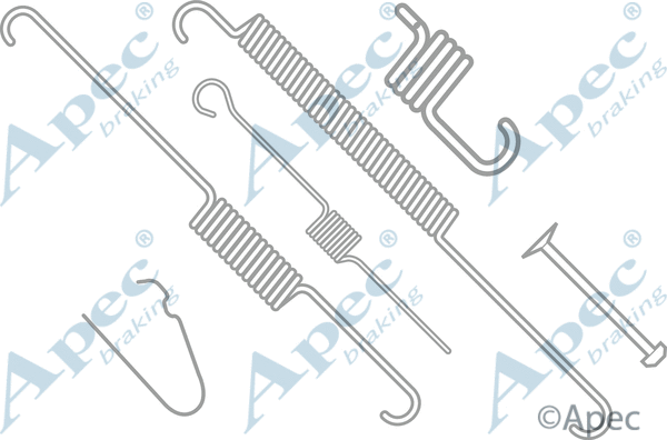 Accessory Kit, brake shoes (KIT766)