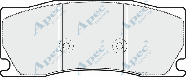 Brake Pad Set, disc brake (PAD1724)