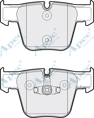 Brake Pad Set, disc brake (PAD2122)