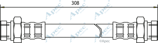 Brake Hose (HOS3069)
