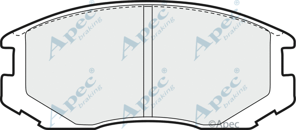 Brake Pad Set, disc brake (PAD913)